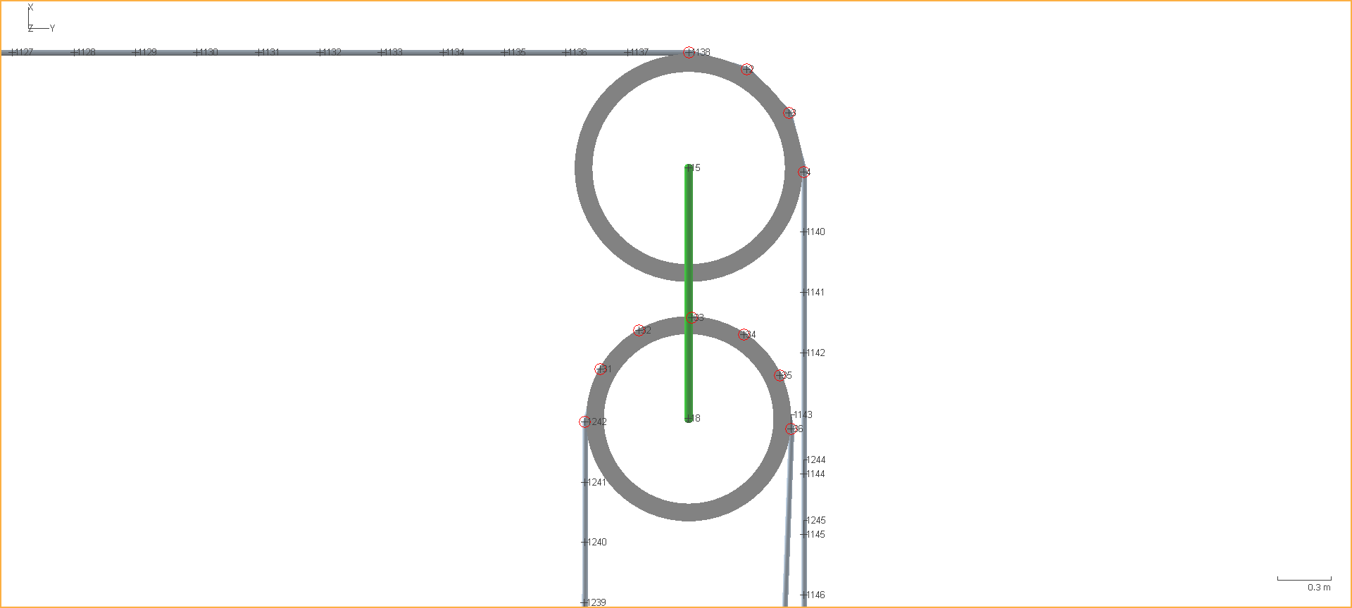 Linear and Circular Meshes
