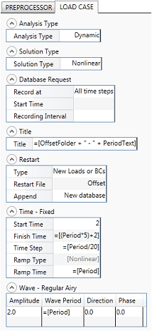 Regular_Load_Regular Wave Load Case Variations 2