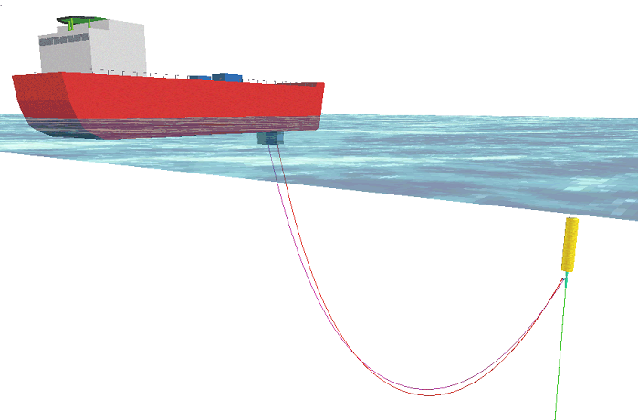 Model_Close up of Jumper Hoses and Buoyancy Tank