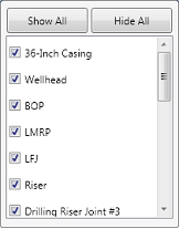 Model_Show Hide Menu