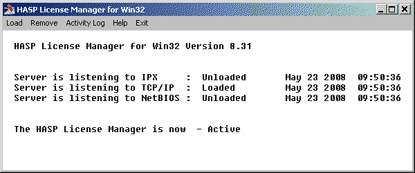 NL_NLM_HASP Licence Manager