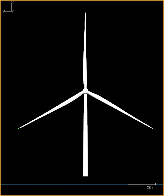 IEA 22 MW RWT - Tower Model