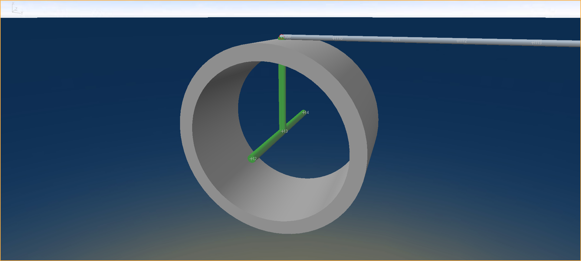 Tower Pulley with Rotating Internal Frame